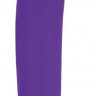 Фиолетовый вибратор Rechargeable IJOY Silicone Dildo - 16,5 см.