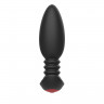 Черная анальная вибропробка Anal Vibrator с пультом ДУ - 13,5 см. Черная анальная вибропробка Anal Vibrator с пультом ДУ - 13,5 см.