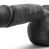 Черный фаллоимитатор Bold Pound 8.5 Inch Dildo - 21,6 см.