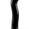 Черный фаллоимитатор-насадка Strap-On-Me P G spot Dildo size S - 16,4 см.