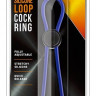 Синее эрекционное лассо Silicone Loop Cock Ring Синее эрекционное лассо Silicone Loop Cock Ring