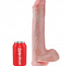 Телесный фаллоимитатор на присоске 13 Cock with Balls - 35,6 см. Телесный фаллоимитатор на присоске 13 Cock with Balls - 35,6 см.