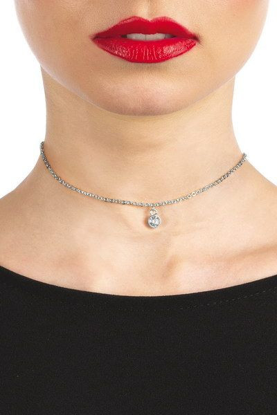 Серебристое украшение на спину COLLIER DE DOS LISE ARGENT