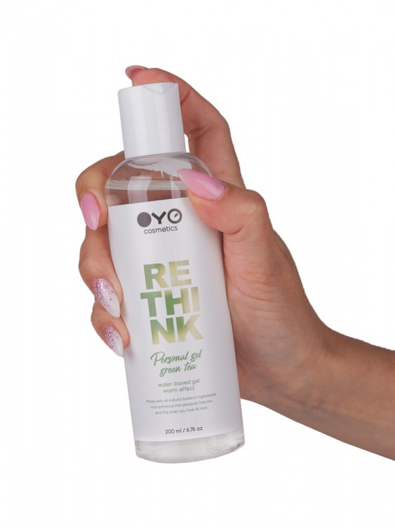 Увлажняющий гель на водной основе OYO Personal Gel Green Tea - 200 мл.