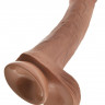 Фаллоимитатор-мулат на присоске 13 Cock with Balls - 35,6 см. Фаллоимитатор-мулат на присоске 13 Cock with Balls - 35,6 см.