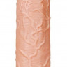 Телесный фаллоимитатор-гигант 11 Realistic Long Dildo - 28 см.