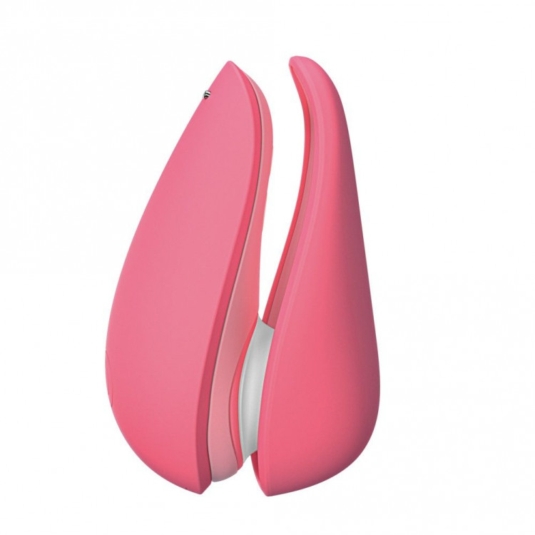 Розовый бесконтактный клиторальный стимулятор Womanizer Liberty 2