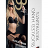 Манжеты на запястья с ремнями для крепления Buckled Hand Restraints