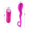 Лиловый вибростимулятор Mini Love Egg - 15,5 см. Лиловый вибростимулятор Mini Love Egg - 15,5 см.