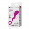 Лиловый вибростимулятор Mini Love Egg - 15,5 см. Лиловый вибростимулятор Mini Love Egg - 15,5 см.