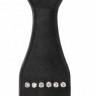 Черная гладкая шлепалка Diamond Studded Paddle - 30,5 см. Черная гладкая шлепалка Diamond Studded Paddle - 30,5 см.