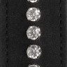 Черная гладкая шлепалка Diamond Studded Paddle - 30,5 см. Черная гладкая шлепалка Diamond Studded Paddle - 30,5 см.