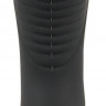 Черная анальная втулка с вибрацией и функцией нагрева Warming   Vibrating Butt Plug