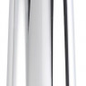 Серебристый вибромассажер-пуля Full Metall Love - 15 см.