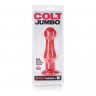 Красная анальная пробка COLT Jumbo Probe - 19,75 см.