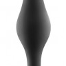 Черная анальная пробка Beginner Plug Large - 13,3 см. Черная анальная пробка Beginner Plug Large - 13,3 см.