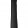 Черный анальный фаллоимитатор Serpens M - 17,5 см.