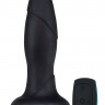 Черный анальный вибратор Drive Plug - 14,6 см.