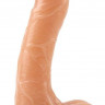 Телесный фаллоимитатор Poem Dildo - 20 см.
