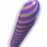 Фиолетовый вибратор Sweet Swirl Vibrator - 21,3 см.