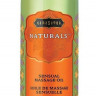 Массажное масло Naturals Tropical Mango с ароматом манго - 59 мл.