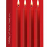 Набор из 4 красных восковых свечей Teasing Wax Candles Набор из 4 красных восковых свечей Teasing Wax Candles