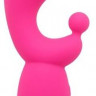 Розовый вибратор INDULGENCE G Kiss - 16,5 см.