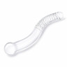Стеклянный фаллоимитатор 11’’ Glass Pelvic Wand Double Ended - 28 см.