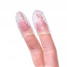Комплект из 2 прозрачных насадок на палец Favi