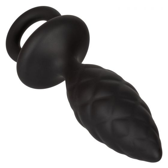 Набор из 3 черных анальных пробок Silicone Anal Probe Kit