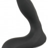Черная анальная втулка с вибрацией и функцией расширения Inflatable Vibrating Prostate Plug