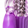 Фиолетовый вибратор High-Tech fantasy - 22,5 см.