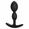 Черная анальная пробка для ношения 2X Teardrop Plug Черная анальная пробка для ношения 2X Teardrop Plug