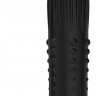 Черная вибропуля Turbo Rechargeable Bullet Lush - 9,8 см.