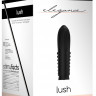 Черная вибропуля Turbo Rechargeable Bullet Lush - 9,8 см.