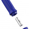 Синяя рельефная вибропуля Bmine Basic Reflex - 7,6 см.