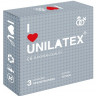 Презервативы с точками Unilatex Dotted - 3 шт. 