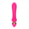 Розовый изогнутый вибромассажер Moon Vibrator - 21,1 см. Розовый изогнутый вибромассажер Moon Vibrator - 21,1 см.