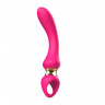Розовый изогнутый вибромассажер Moon Vibrator - 21,1 см. Розовый изогнутый вибромассажер Moon Vibrator - 21,1 см.