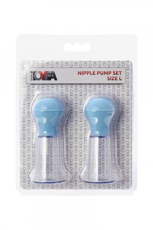 Набор для стимуляции сосков Nipple Pump Set - Size L