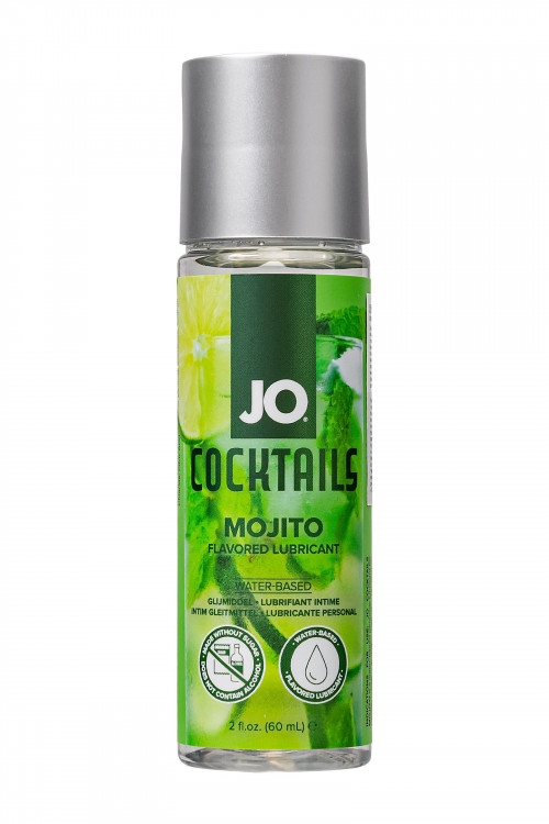 Вкусовой лубрикант на водной основе JO Cocktails Mojito - 60 мл.