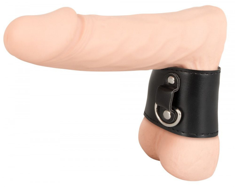 Утяжка на мошонку с D-кольцом Ball Stretcher with D-Ring