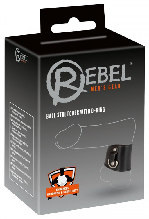 Утяжка на мошонку с D-кольцом Ball Stretcher with D-Ring