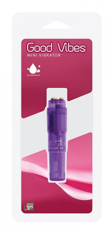 Фиолетовая виброракета GOOD VIBES MINI VIBRATOR