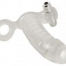 Прозрачная вибронасадка Vibrating Sleeve - 15,6 см.
