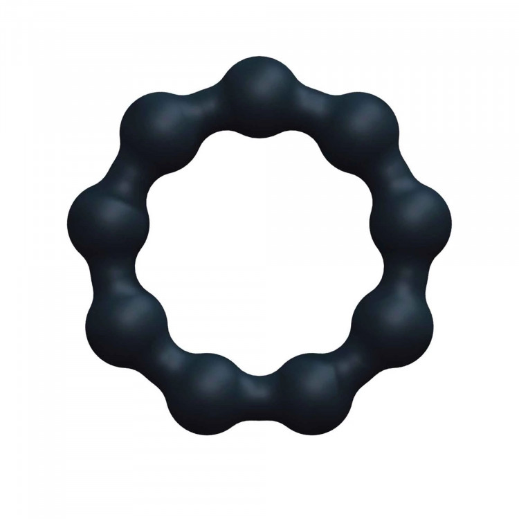 Темно-серое эрекционное кольцо Maximize Ring