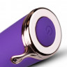 Фиолетовый вибратор-кролик The Queen Thrusting Vibrator - 29 см.