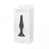 Малая чёрная анальная пробка из силикона ANAL BOTTLE PLUG SILICONE SMALL - 10 см. Малая чёрная анальная пробка из силикона ANAL BOTTLE PLUG SILICONE SMALL - 10 см.