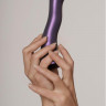 Фиолетовый фаллоимитатор Ultra Soft - 18 см.