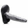 Серый фантазийный фаллоимитатор The Gargoyle Rock Hard Silicone Dildo - 23,6 см. Серый фантазийный фаллоимитатор The Gargoyle Rock Hard Silicone Dildo - 23,6 см.